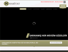 Tablet Screenshot of habitatotel.com